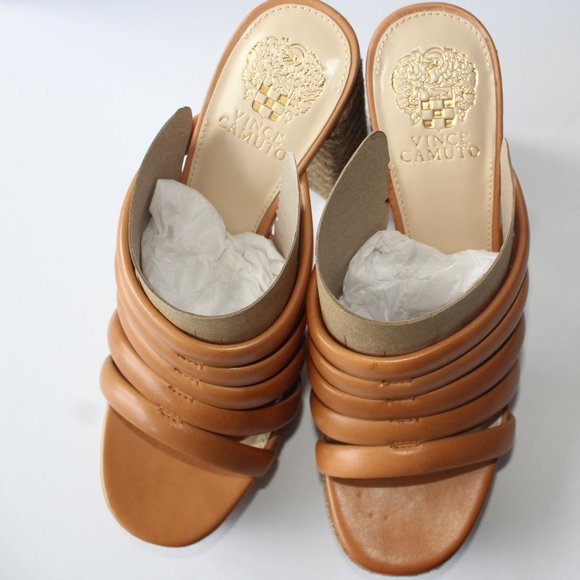 VINCE CAMUTO - Retro-Chic Platform Sandals - VC-Patrest - Picture 16 of 16